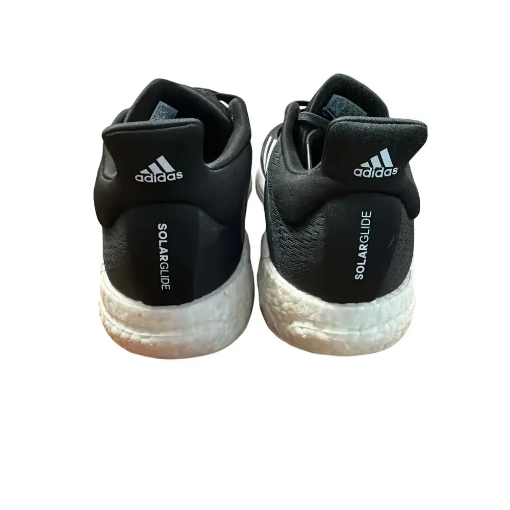 Adidas Men's Solar Glide 4 Black & White Running Sneakers Shoes Size 13